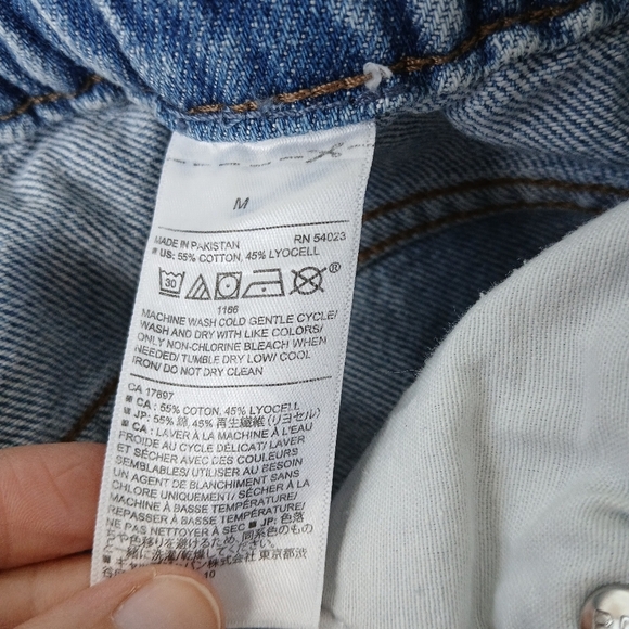 Banana Republic Barrel Jeans Stretch Waist Drawstring - Picture 7 of 8